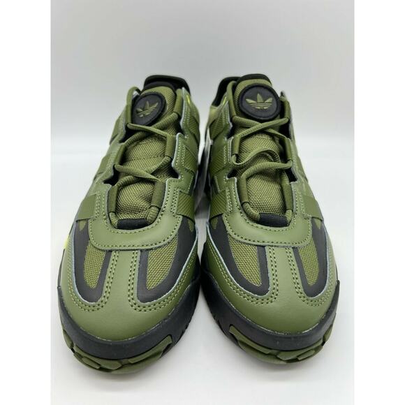 Adidas Niteball Men's Sneakers Olive Green Black FX7645 Size 7.5 NWT - Picture 6 of 12
